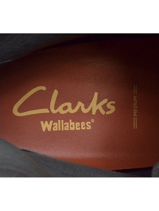 Men Clarks Wallabees Original Gray Desert Boots 12 M main image 3